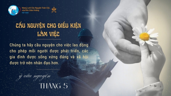 Ý cầu nguyện tháng 5/2025