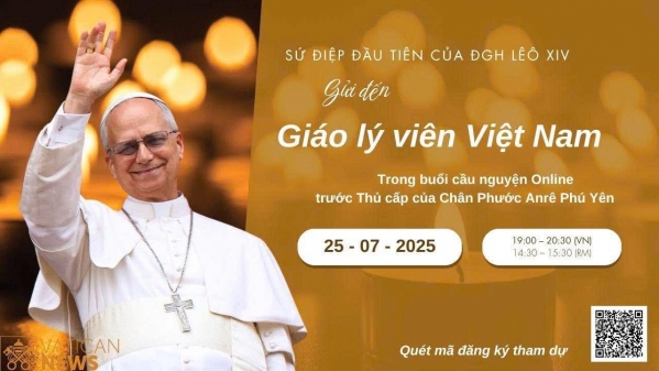 CẦU NGUYỆN TRỰC TUYẾN TRƯỚC THỦ CẤP CHÂN PHƯỚC AN-RÊ PHÚ YÊN