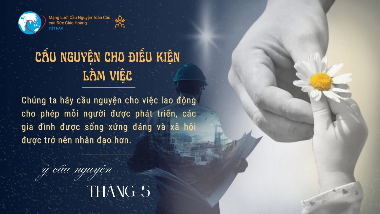 Ý cầu nguyện tháng 5/2025